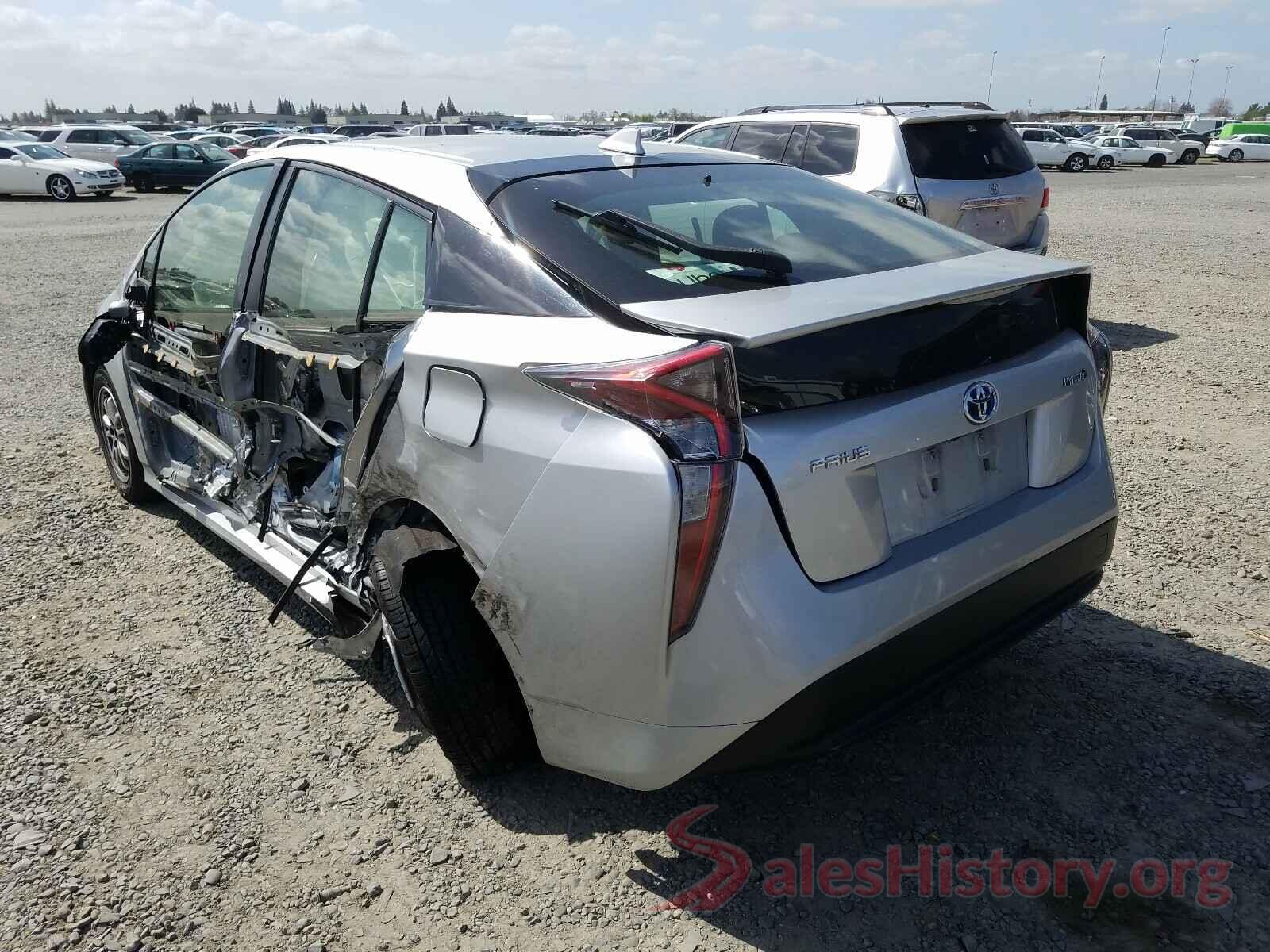 JTDKBRFU9G3018863 2016 TOYOTA PRIUS