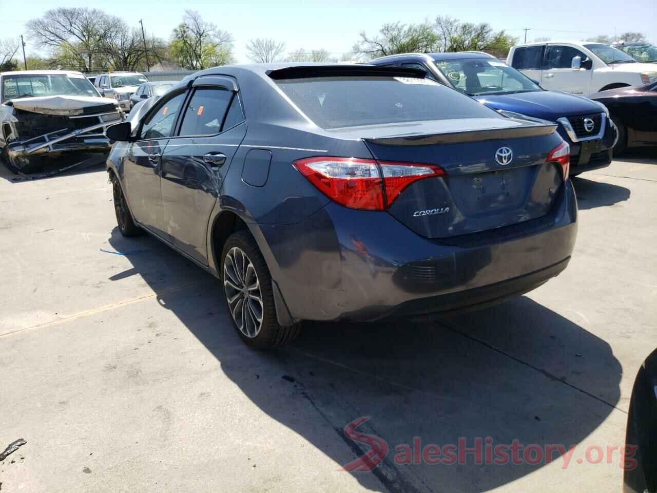 5YFBURHE5GP459705 2016 TOYOTA COROLLA