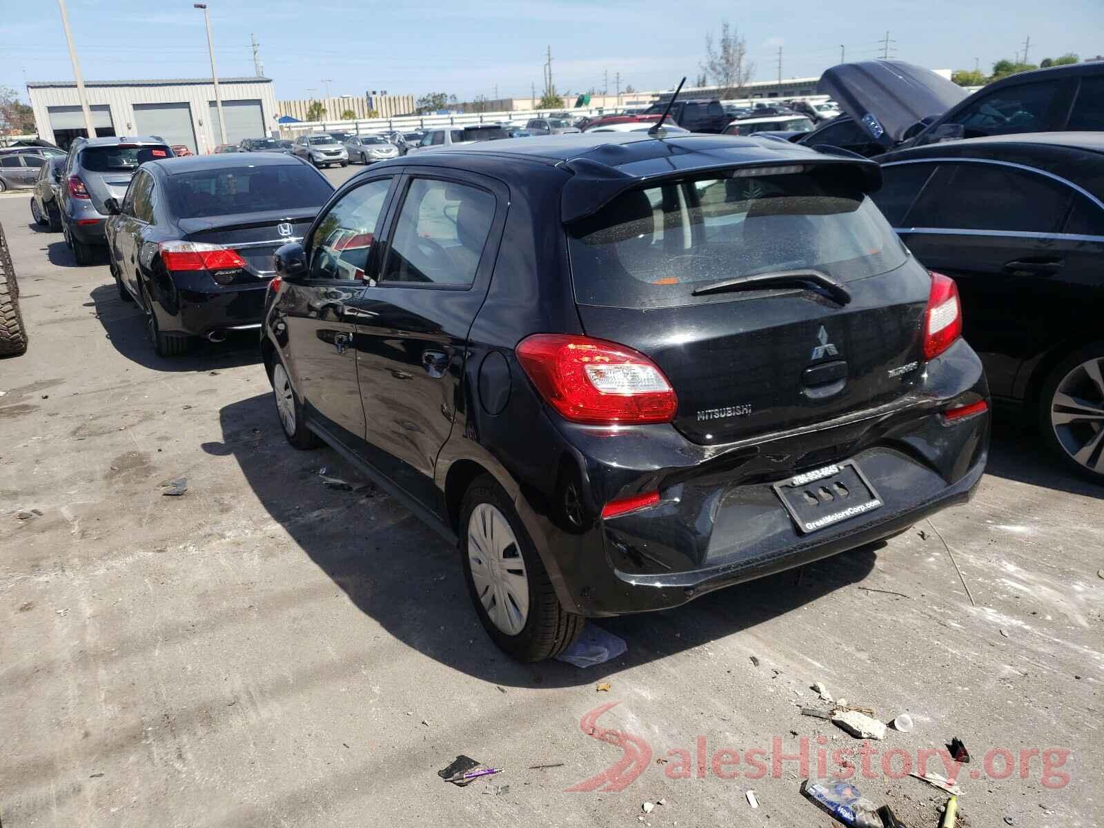 ML32A3HJ1HH021542 2017 MITSUBISHI MIRAGE