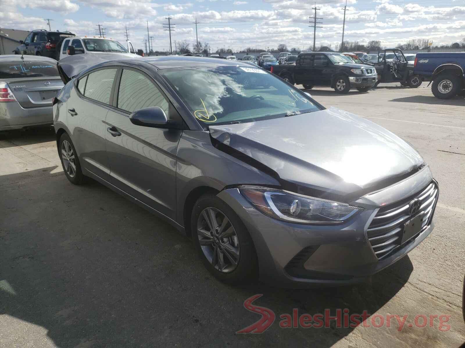 5NPD84LF5JH349306 2018 HYUNDAI ELANTRA