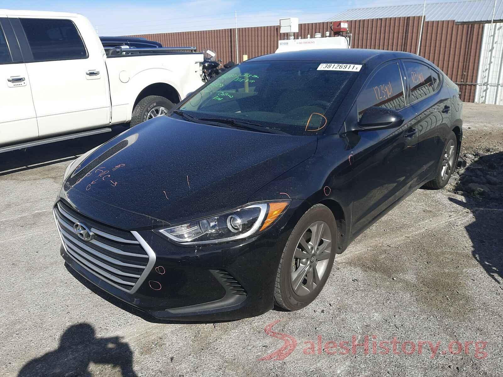 5NPD84LF2JH260986 2018 HYUNDAI ELANTRA