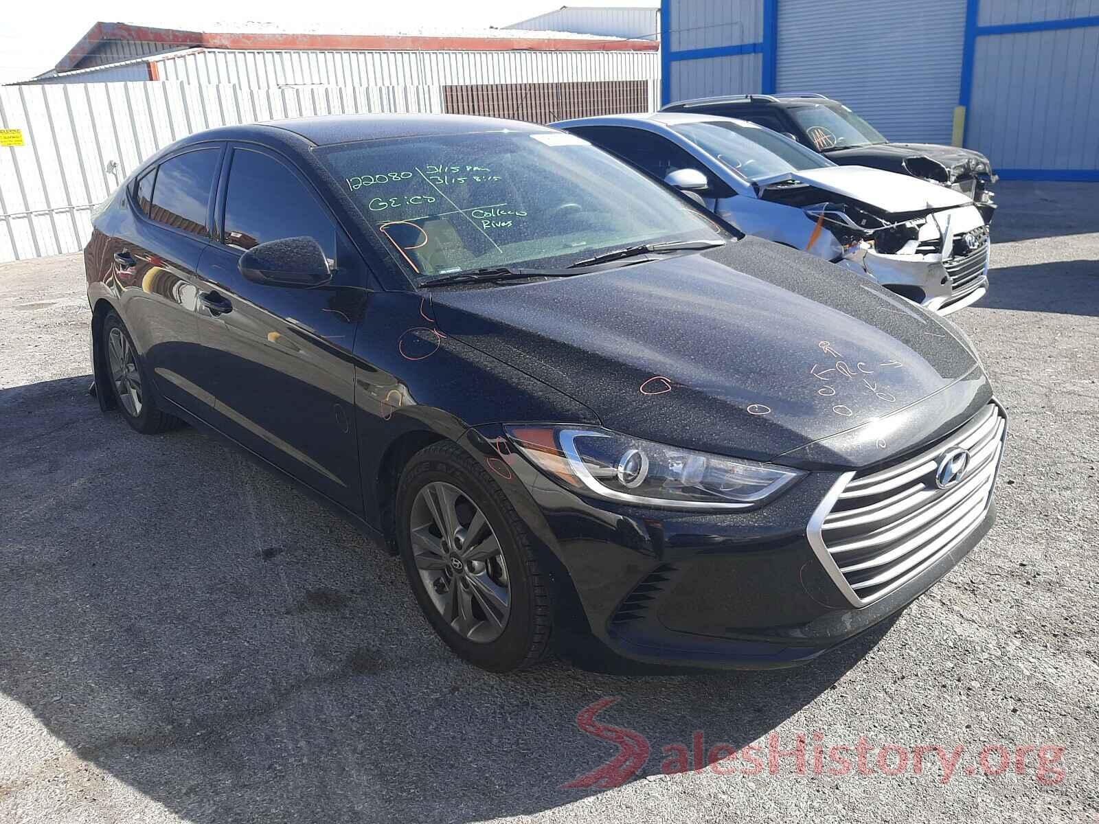 5NPD84LF2JH260986 2018 HYUNDAI ELANTRA