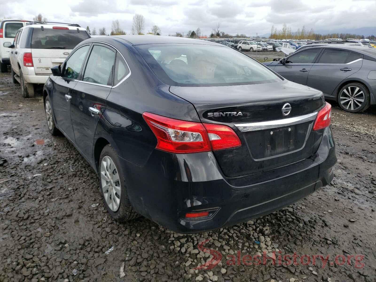 3N1AB7AP2KY203650 2019 NISSAN SENTRA