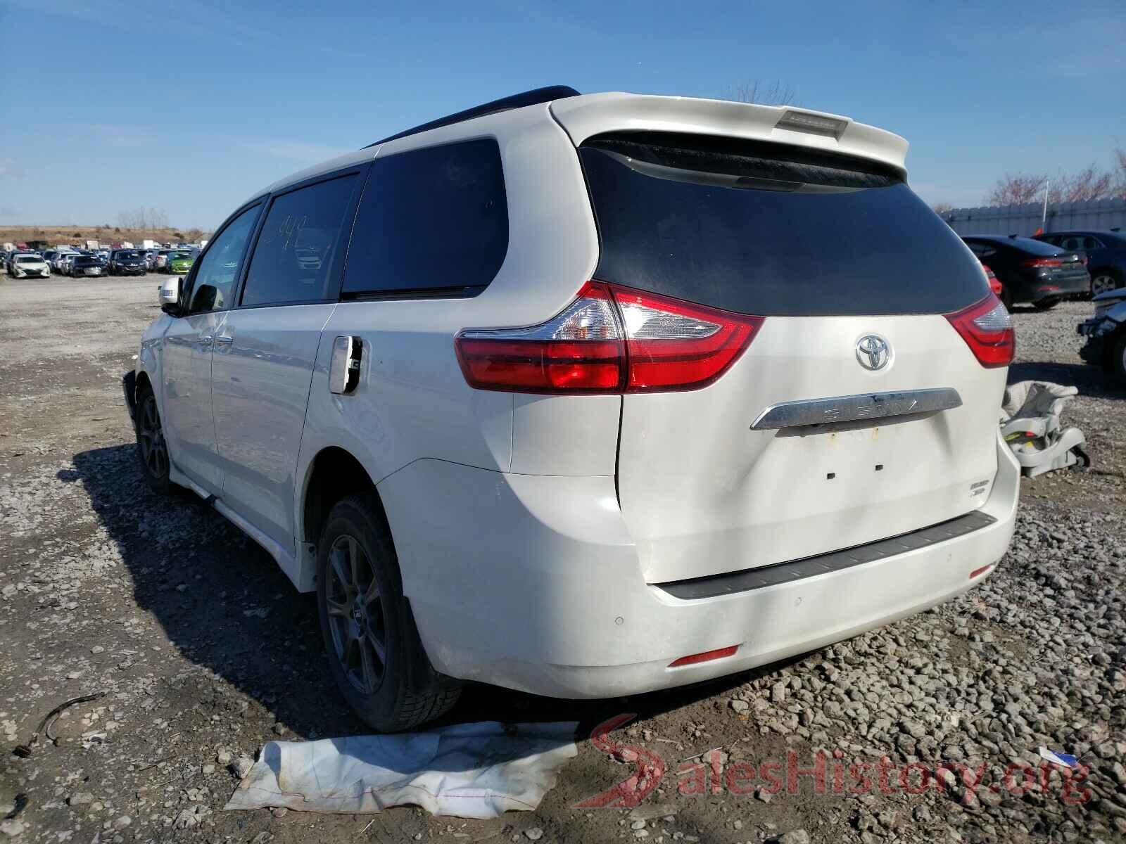 5TDDZ3DC5JS190115 2018 TOYOTA SIENNA