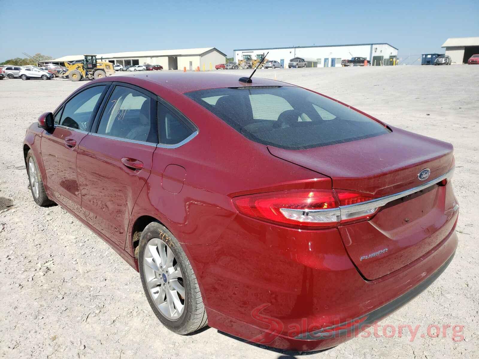 3FA6P0HD8HR118764 2017 FORD FUSION