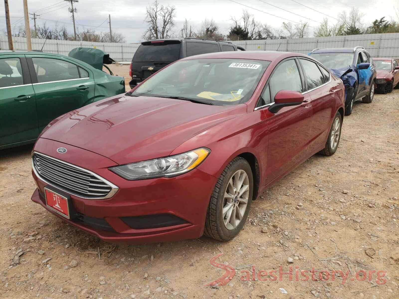 3FA6P0H79HR208922 2017 FORD FUSION