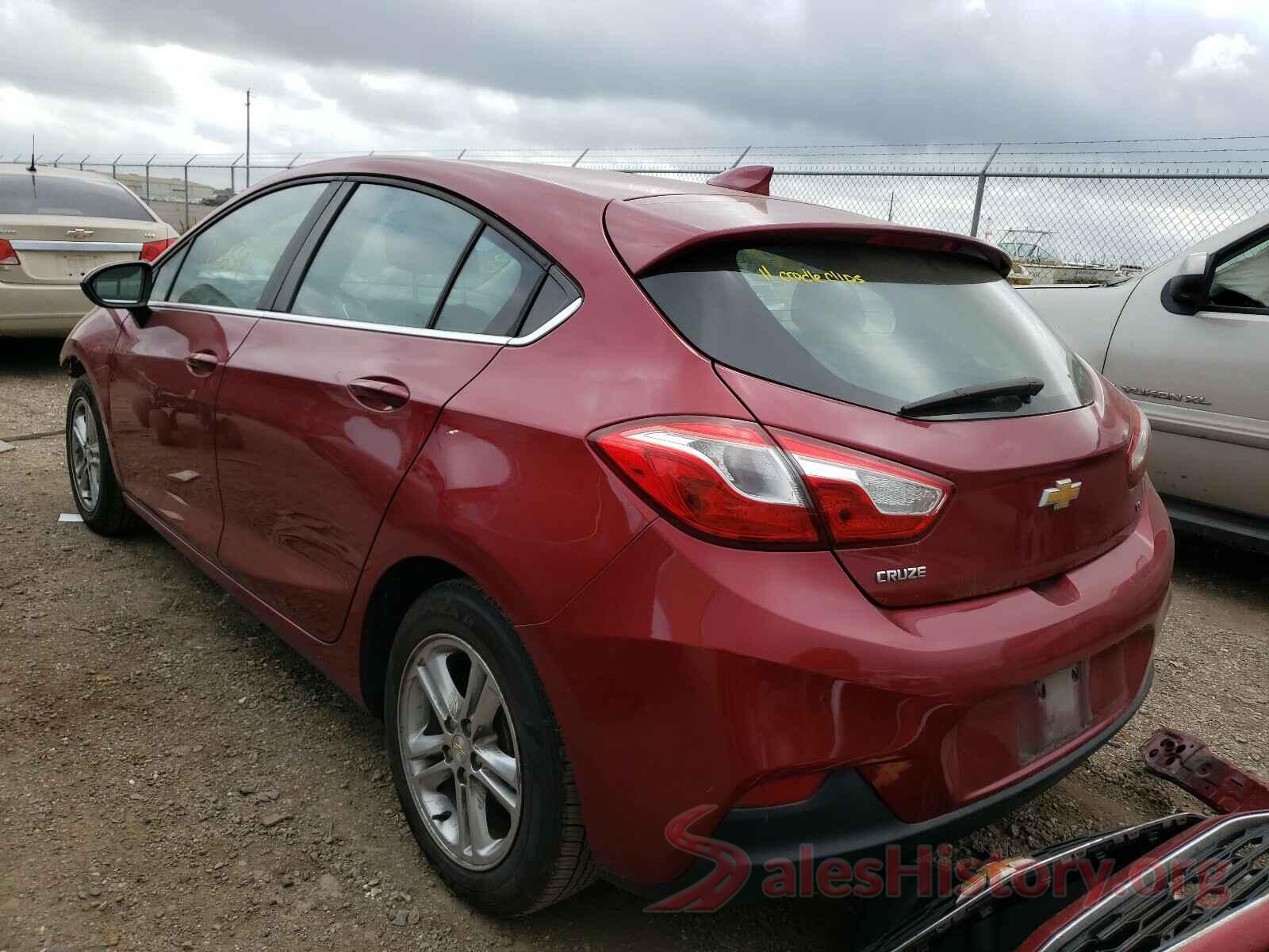 3G1BE6SM1HS528012 2017 CHEVROLET CRUZE