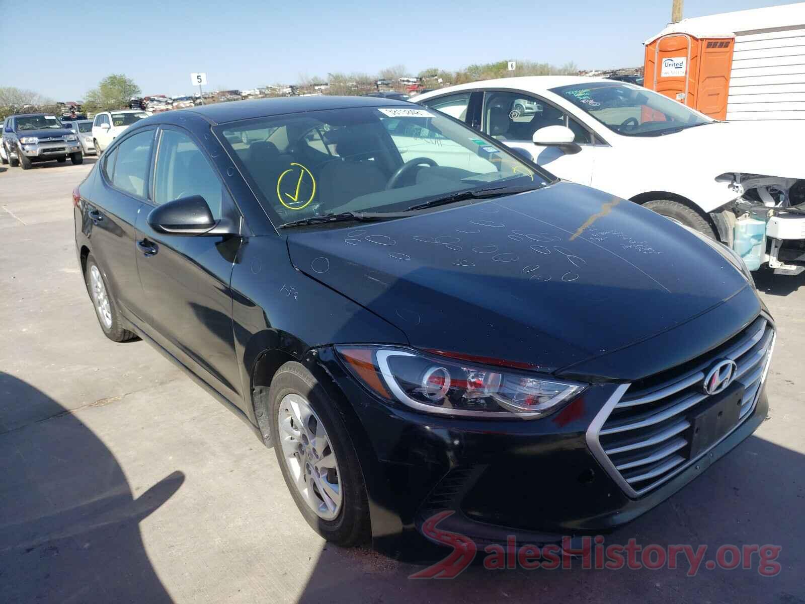 5NPD74LF8HH078190 2017 HYUNDAI ELANTRA