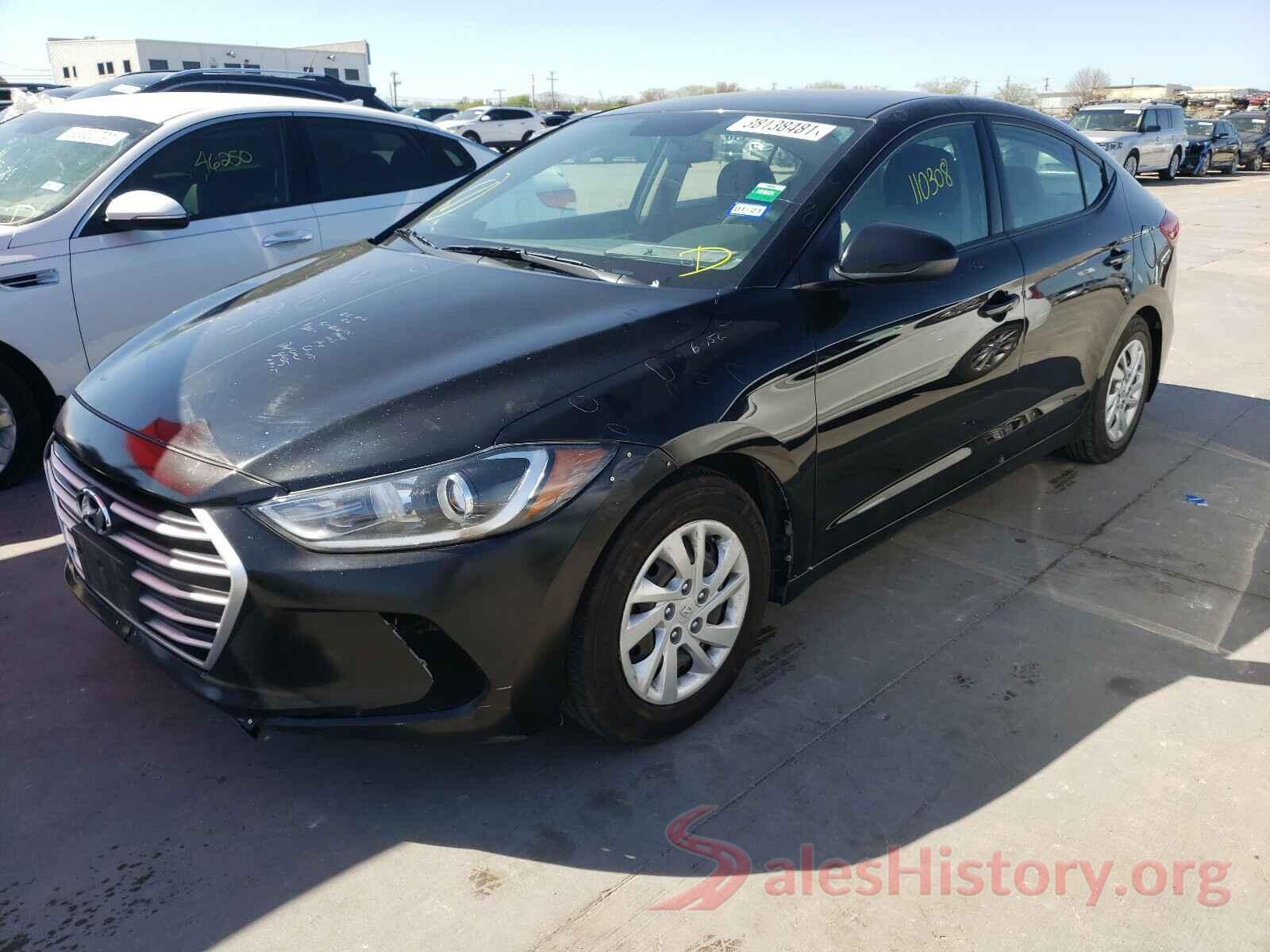 5NPD74LF8HH078190 2017 HYUNDAI ELANTRA