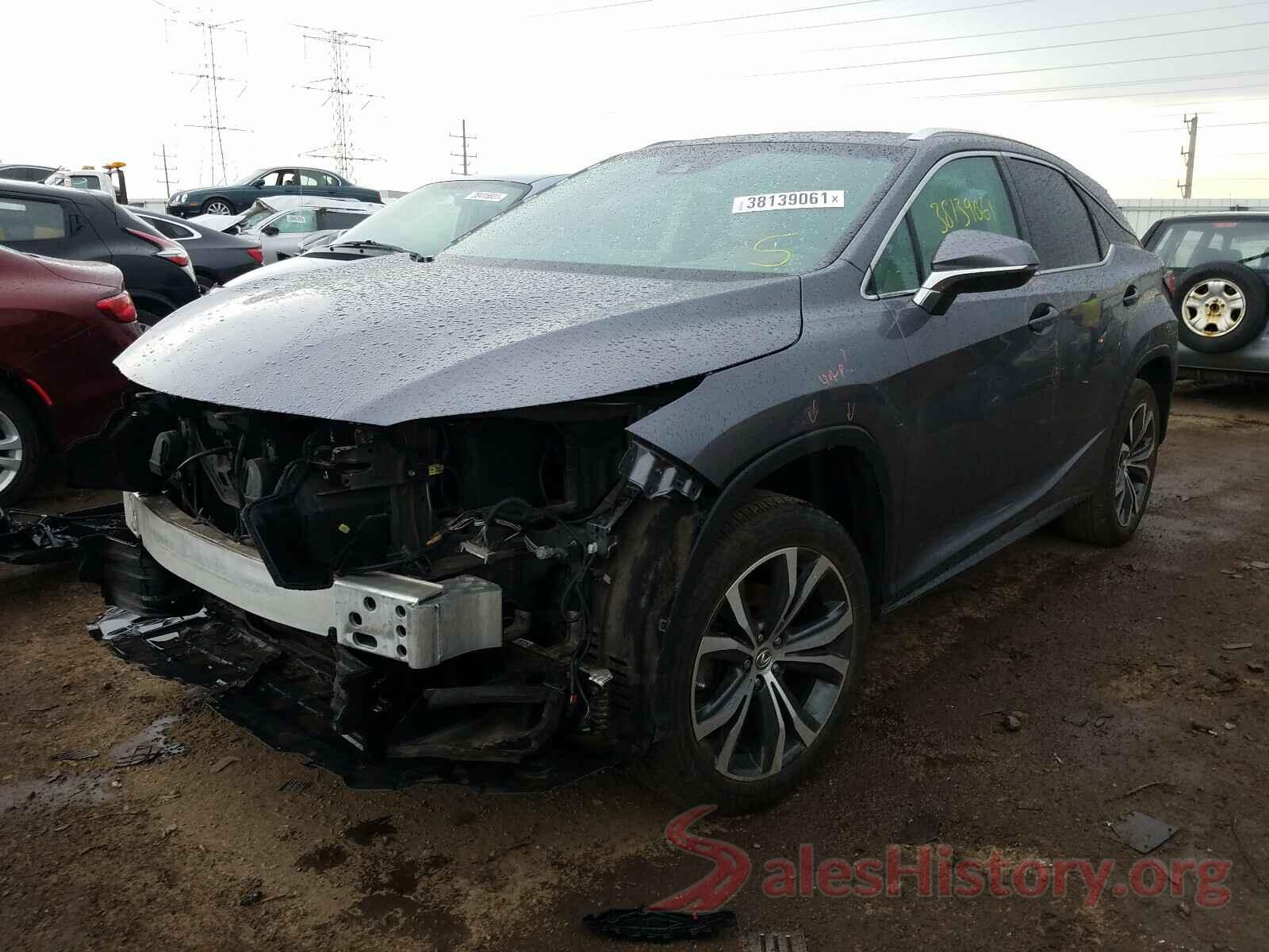 2T2BZMCAXHC130665 2017 LEXUS RX350