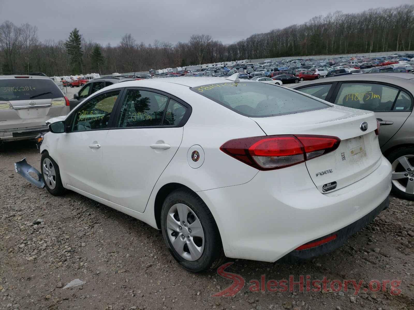 3KPFK4A78HE110370 2017 KIA FORTE