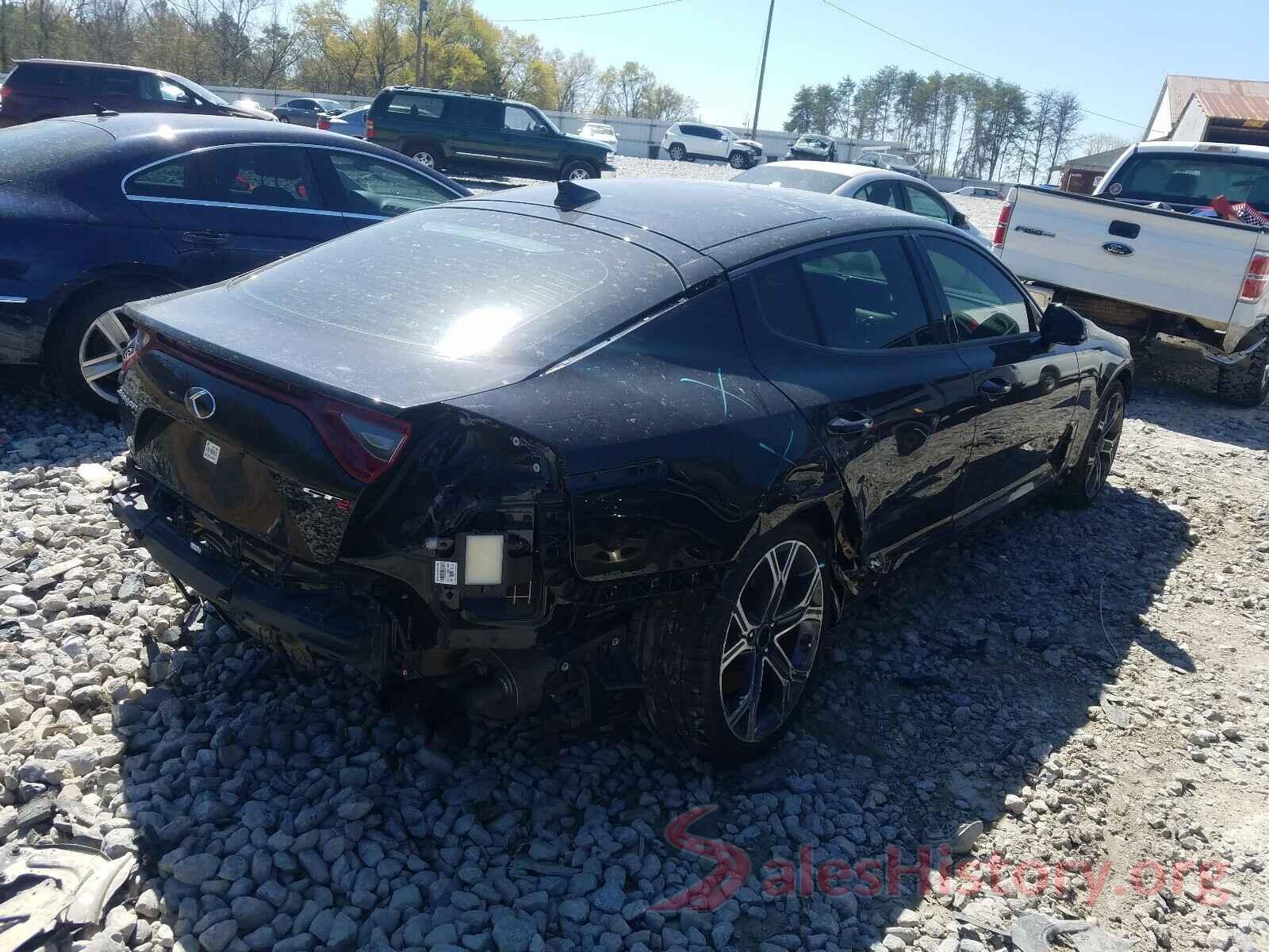 KNAE55LC6K6061893 2019 KIA STINGER