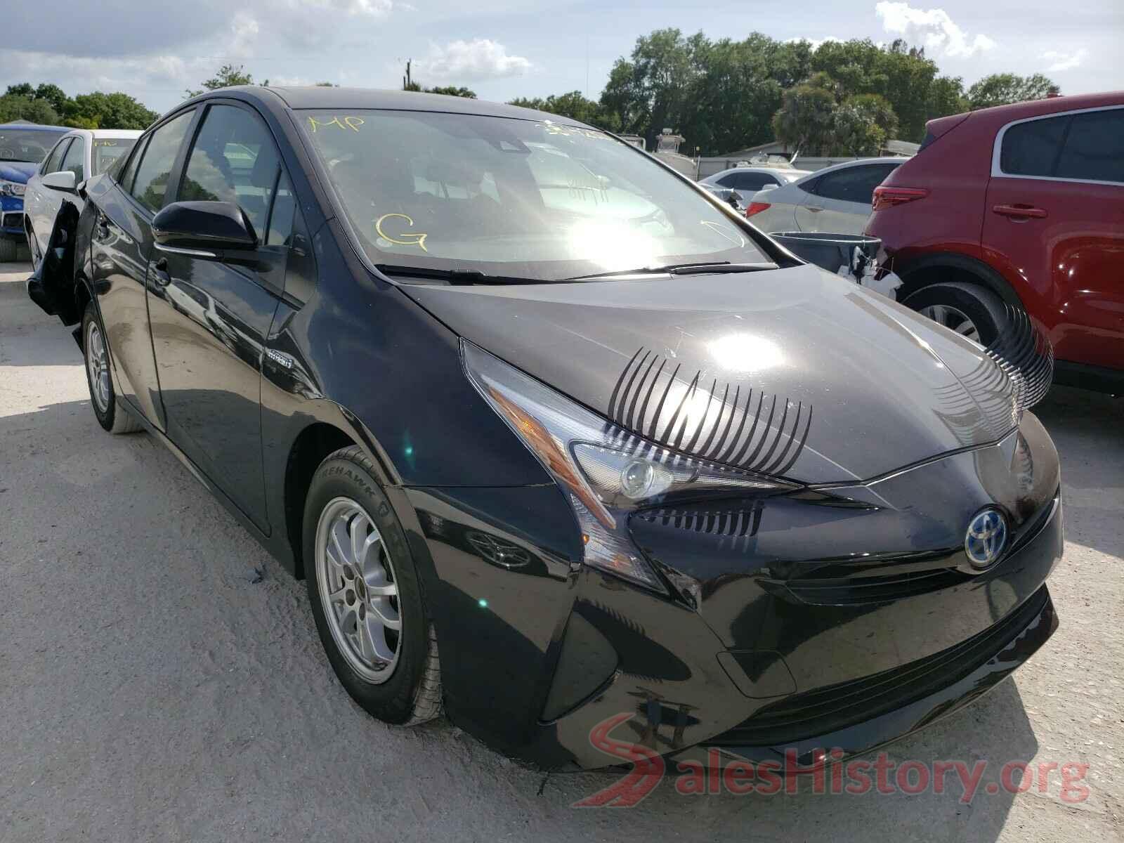 JTDKBRFU3H3033604 2017 TOYOTA PRIUS