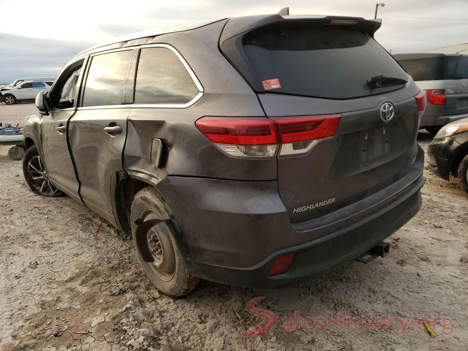 5TDKZRFH9JS547279 2018 TOYOTA HIGHLANDER