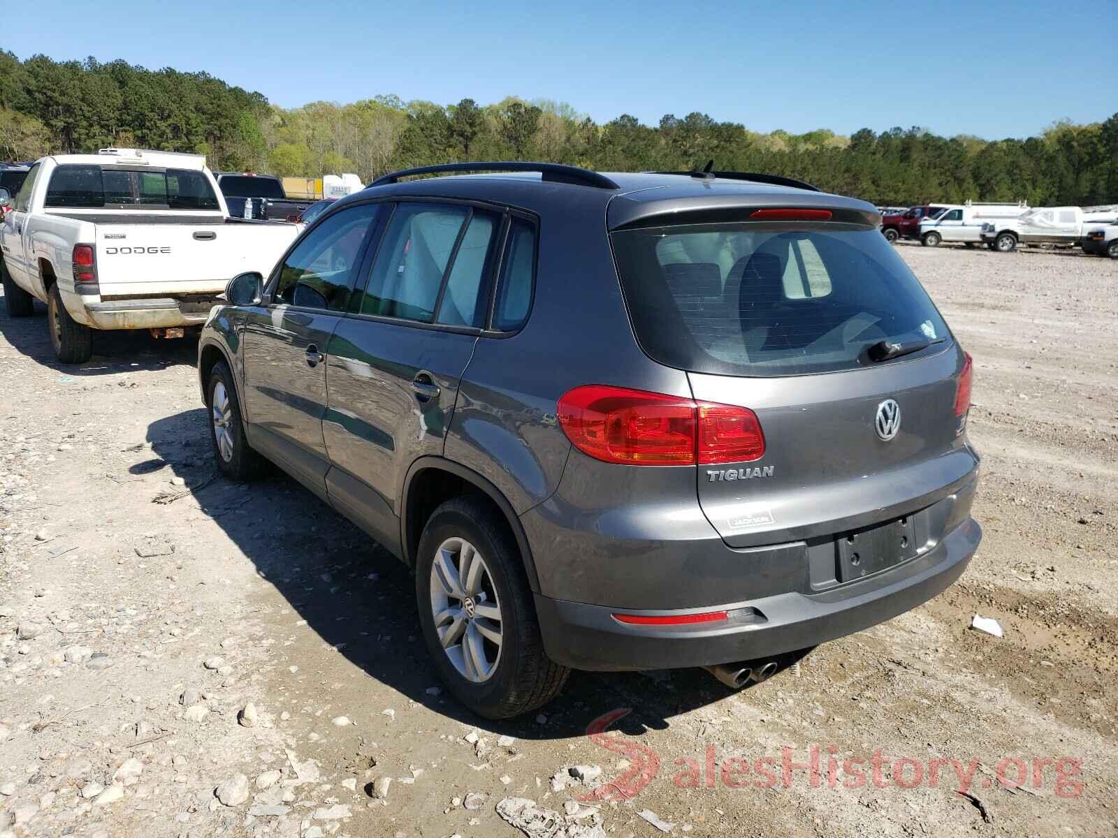 WVGBV7AX0GW583381 2016 VOLKSWAGEN TIGUAN