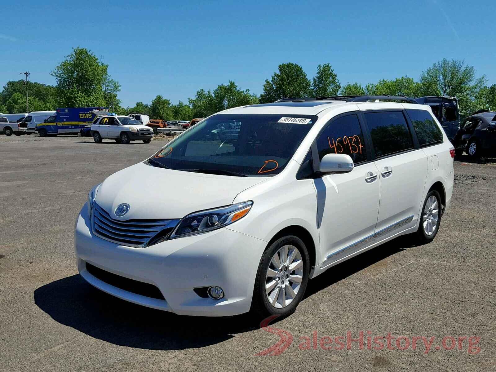 5TDYK3DC9FS585637 2015 TOYOTA SIENNA XLE