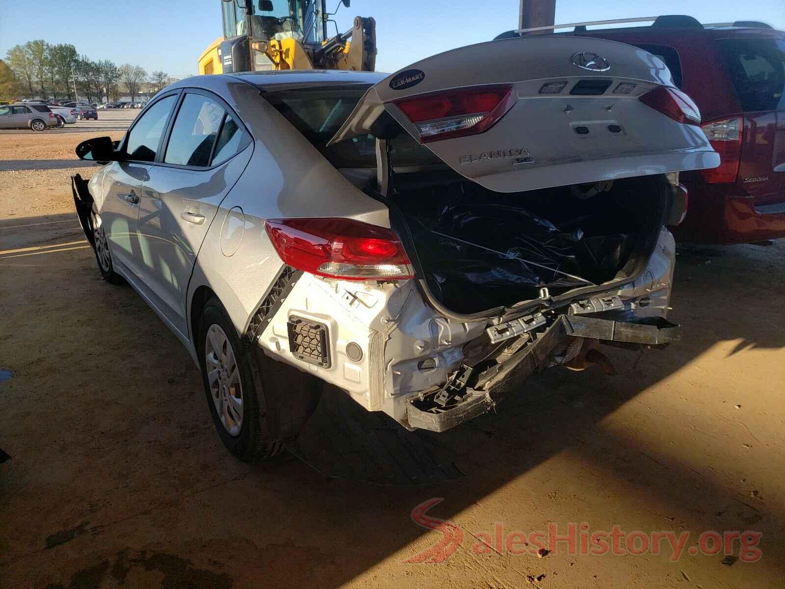 5NPD74LF8JH342255 2018 HYUNDAI ELANTRA