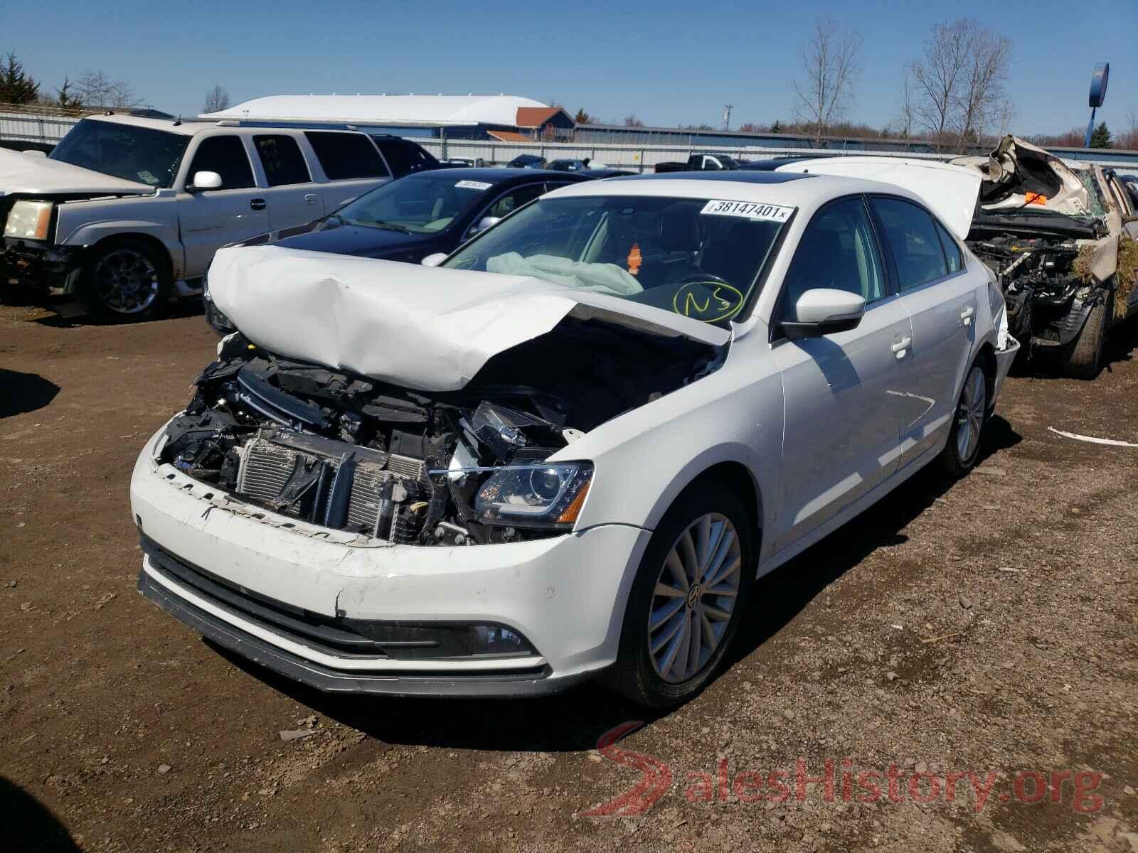 3VWL17AJXGM203458 2016 VOLKSWAGEN JETTA