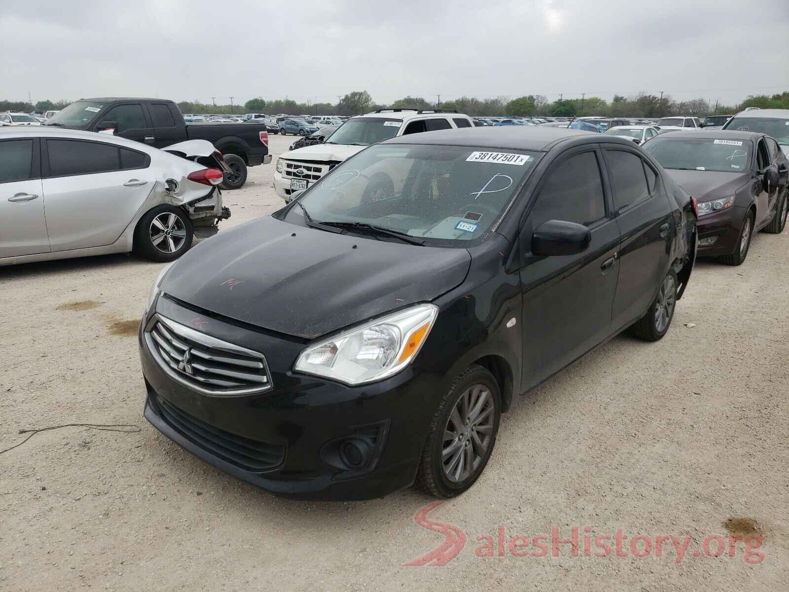 ML32F3FJ7JHF02876 2018 MITSUBISHI MIRAGE