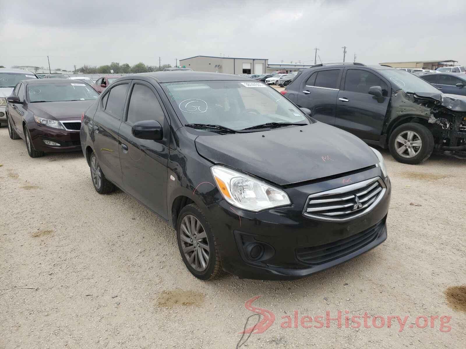 ML32F3FJ7JHF02876 2018 MITSUBISHI MIRAGE