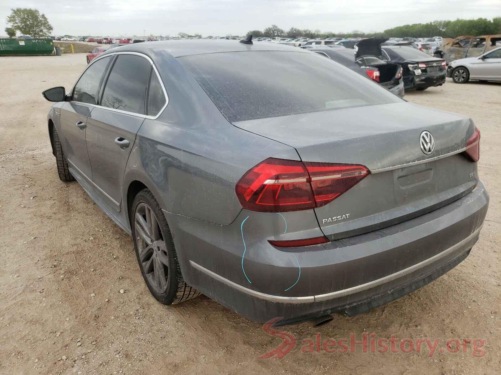 1VWDT7A32HC025287 2017 VOLKSWAGEN PASSAT