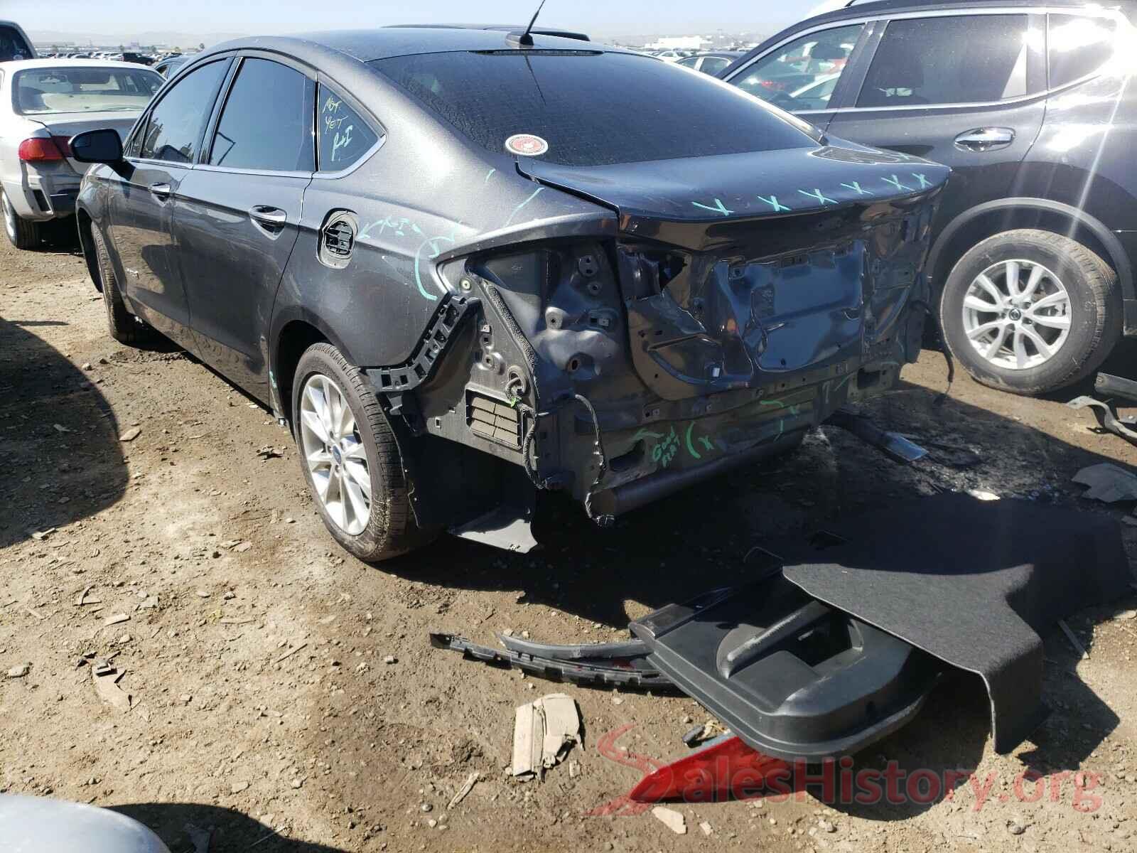 3FA6P0LU8HR288114 2017 FORD FUSION