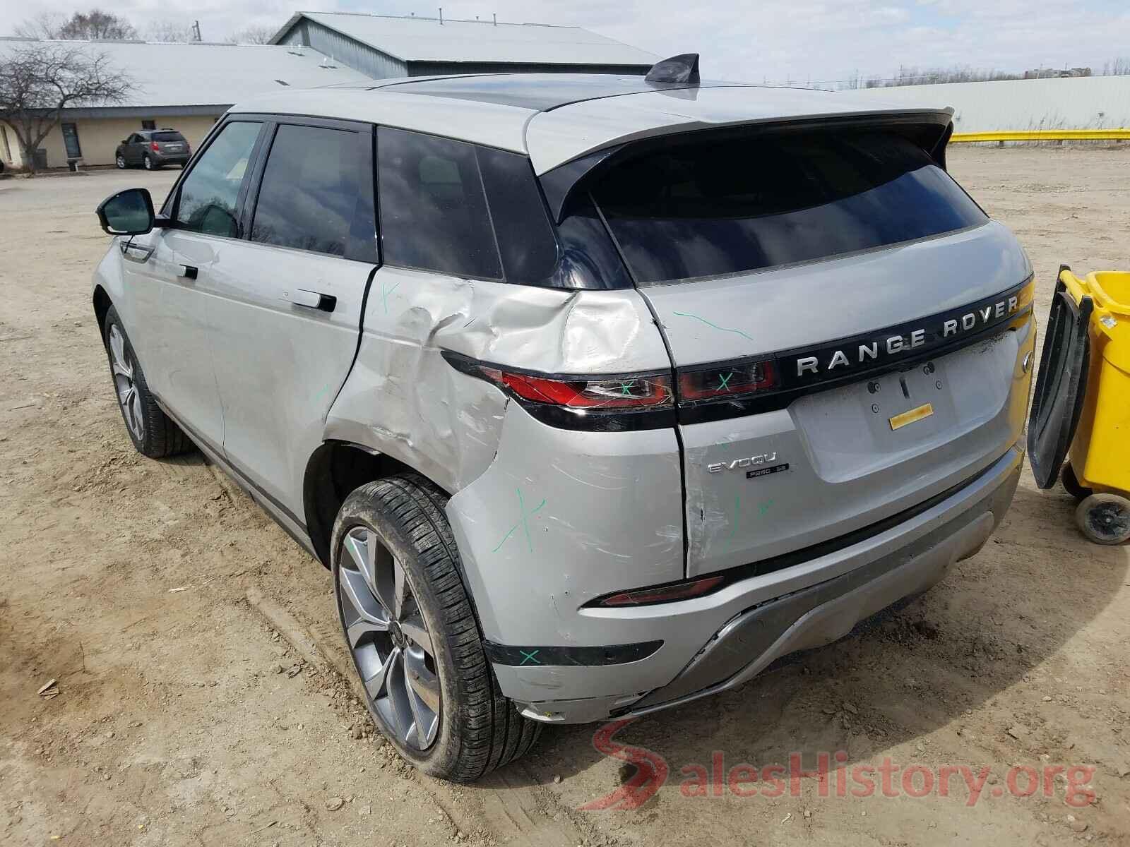 SALZP2FX3LH075826 2020 LAND ROVER RANGEROVER