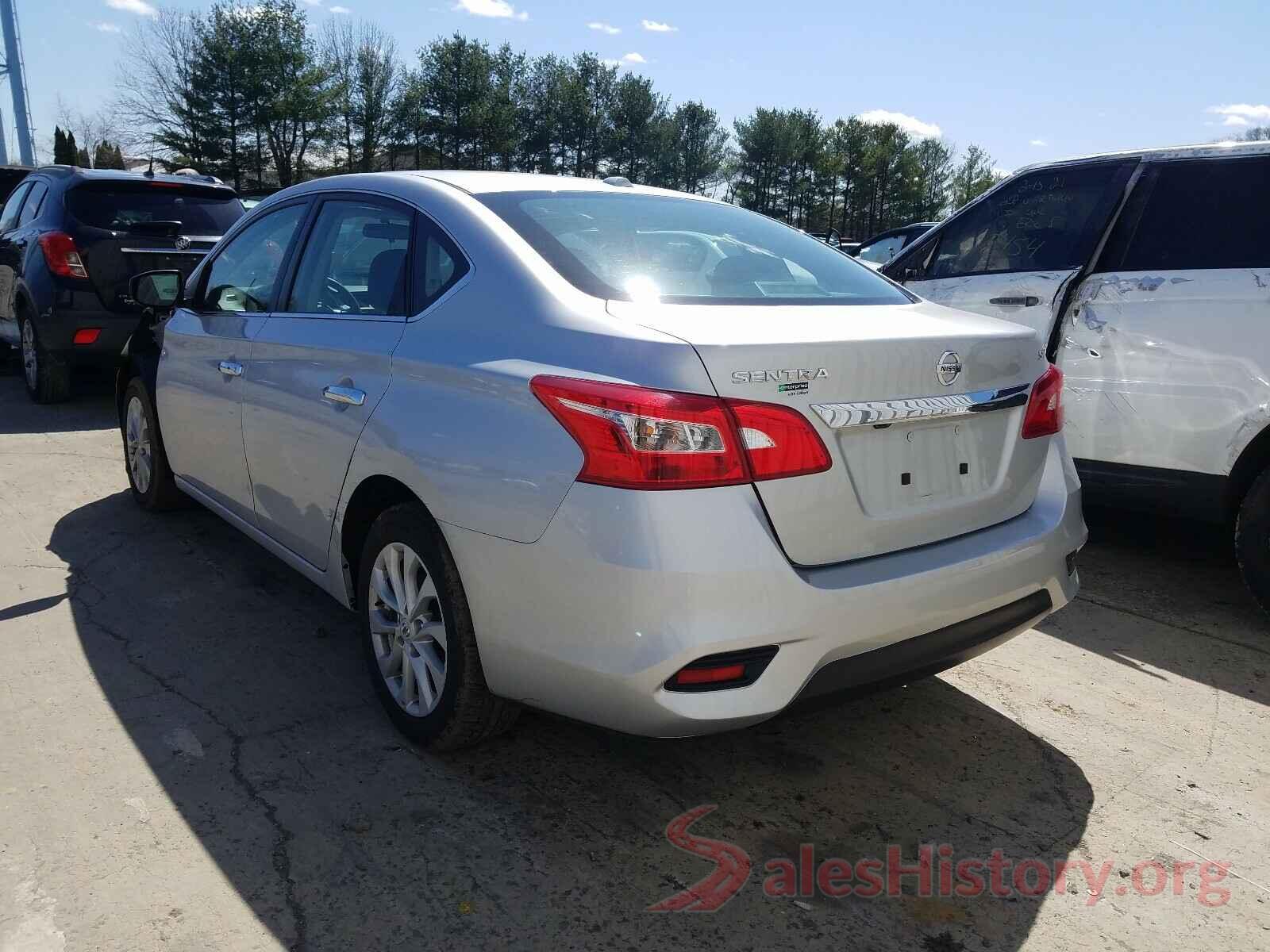 3N1AB7AP0KY359458 2019 NISSAN SENTRA