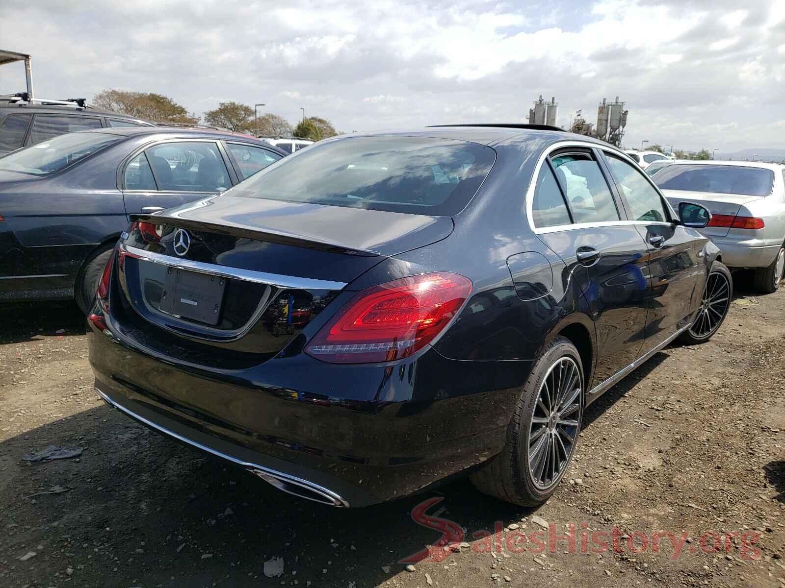 55SWF8DB9KU297453 2019 MERCEDES-BENZ C CLASS