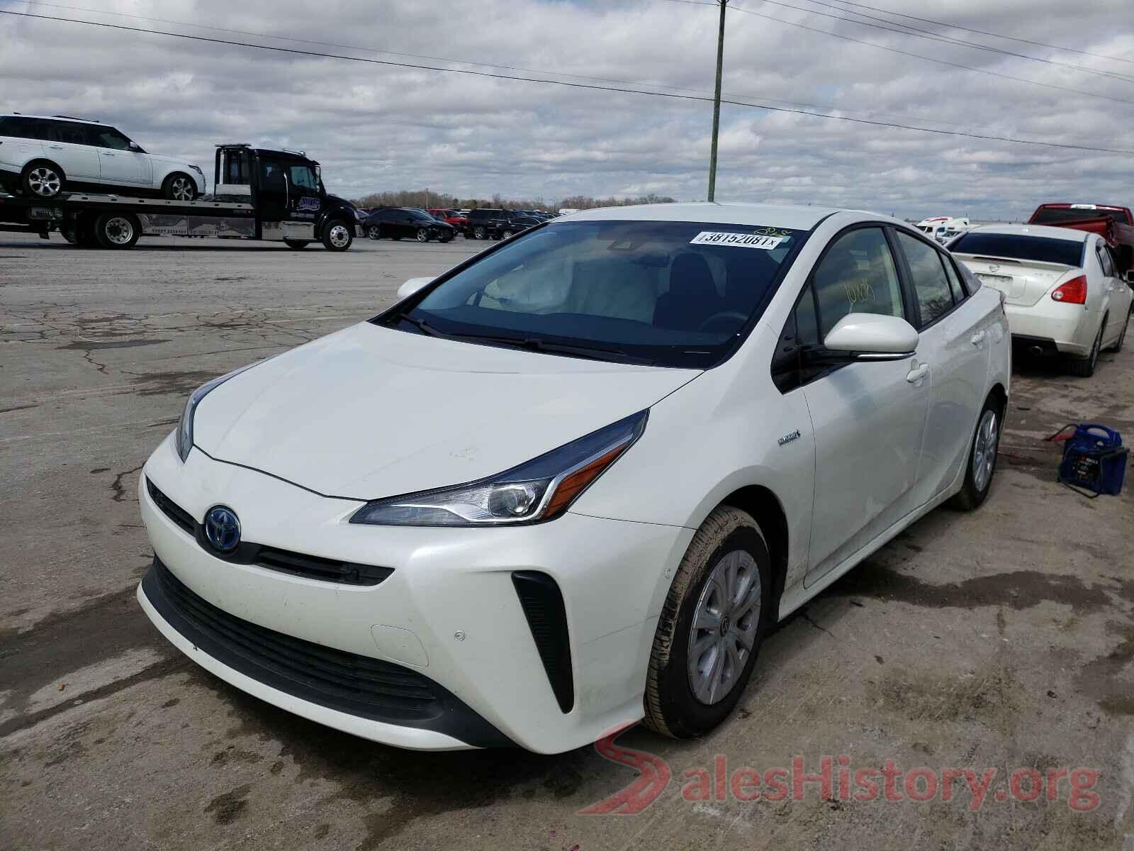 JTDKARFU6K3102389 2019 TOYOTA PRIUS