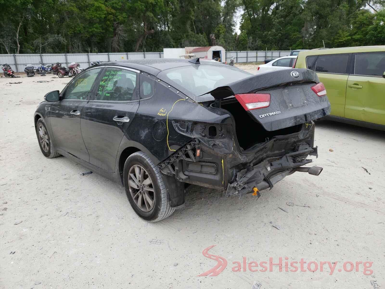 5XXGT4L37GG025232 2016 KIA OPTIMA