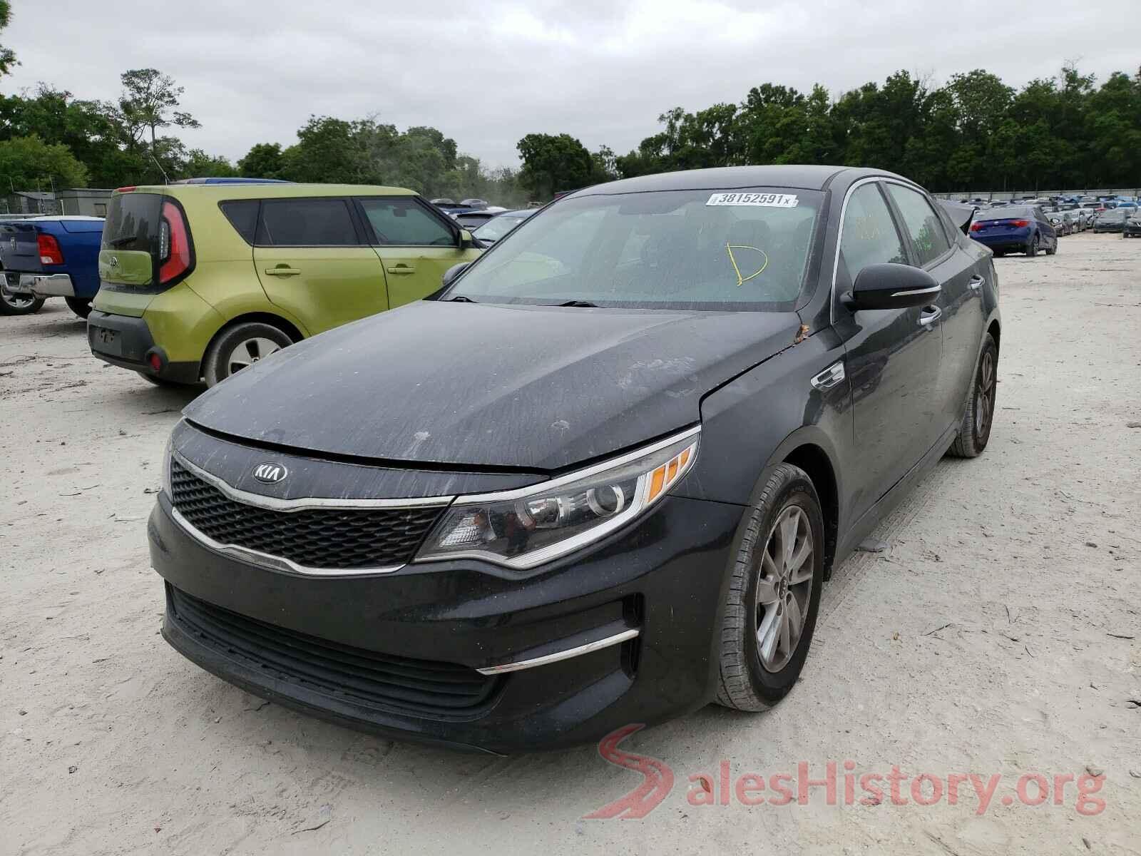 5XXGT4L37GG025232 2016 KIA OPTIMA