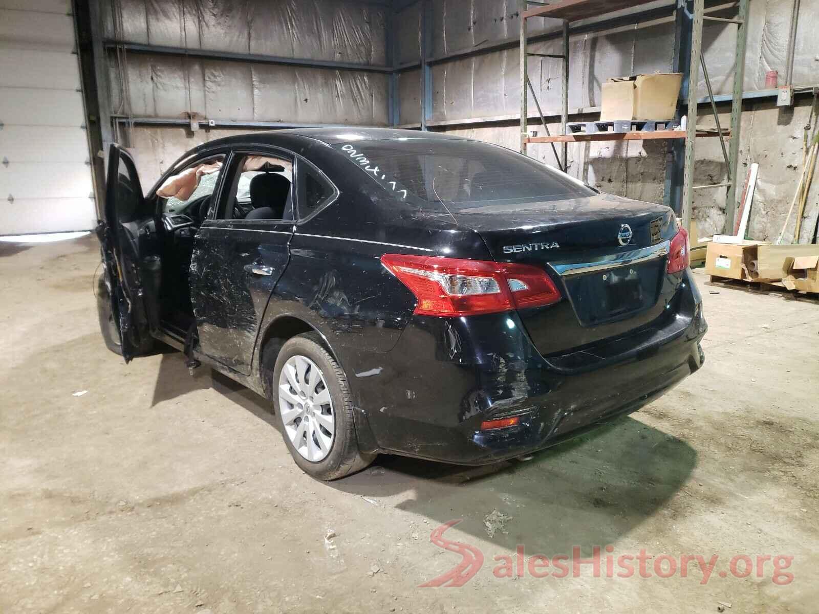 3N1AB7APXHY372257 2017 NISSAN SENTRA