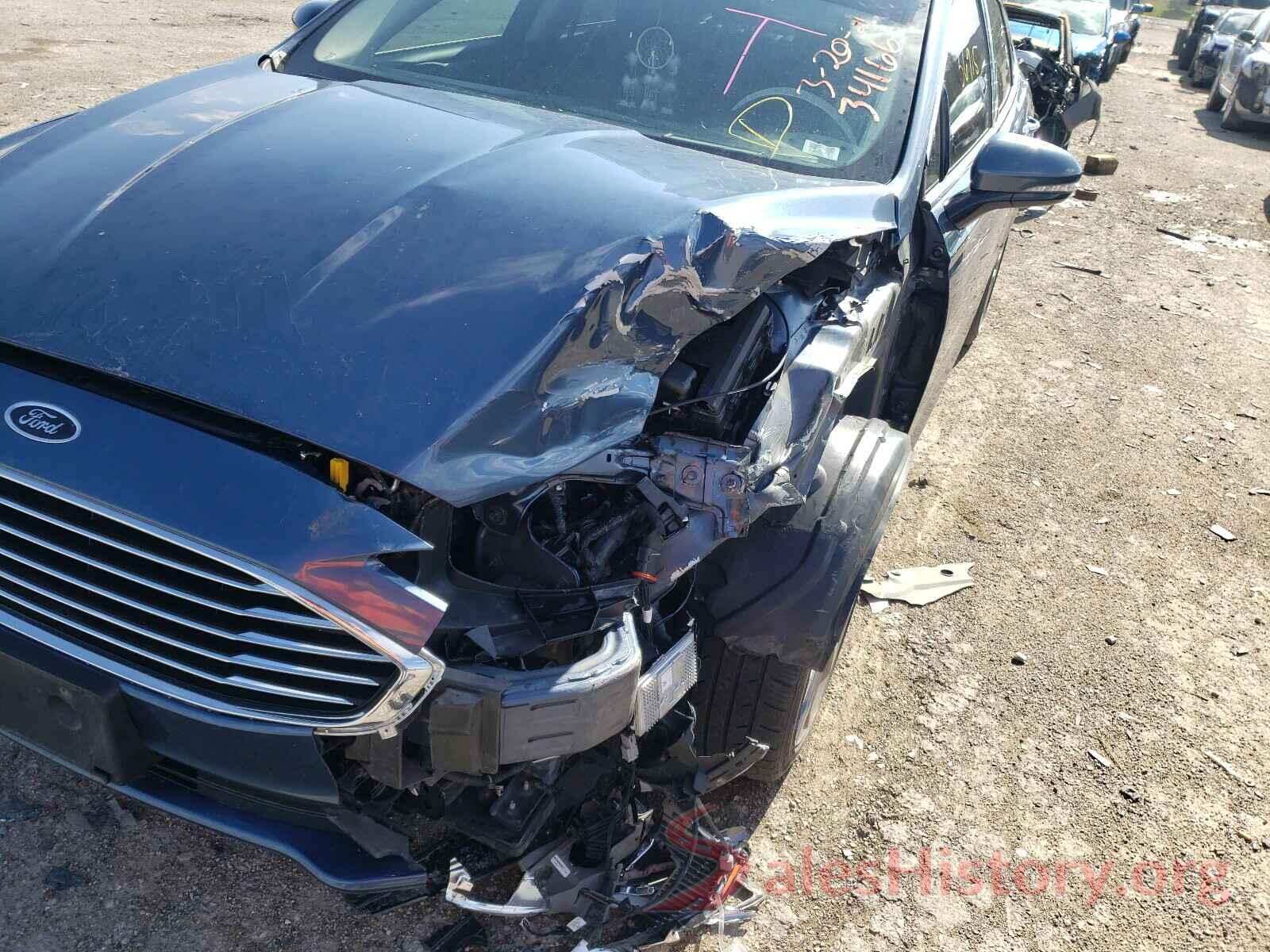 3FA6P0CD9KR151125 2019 FORD FUSION