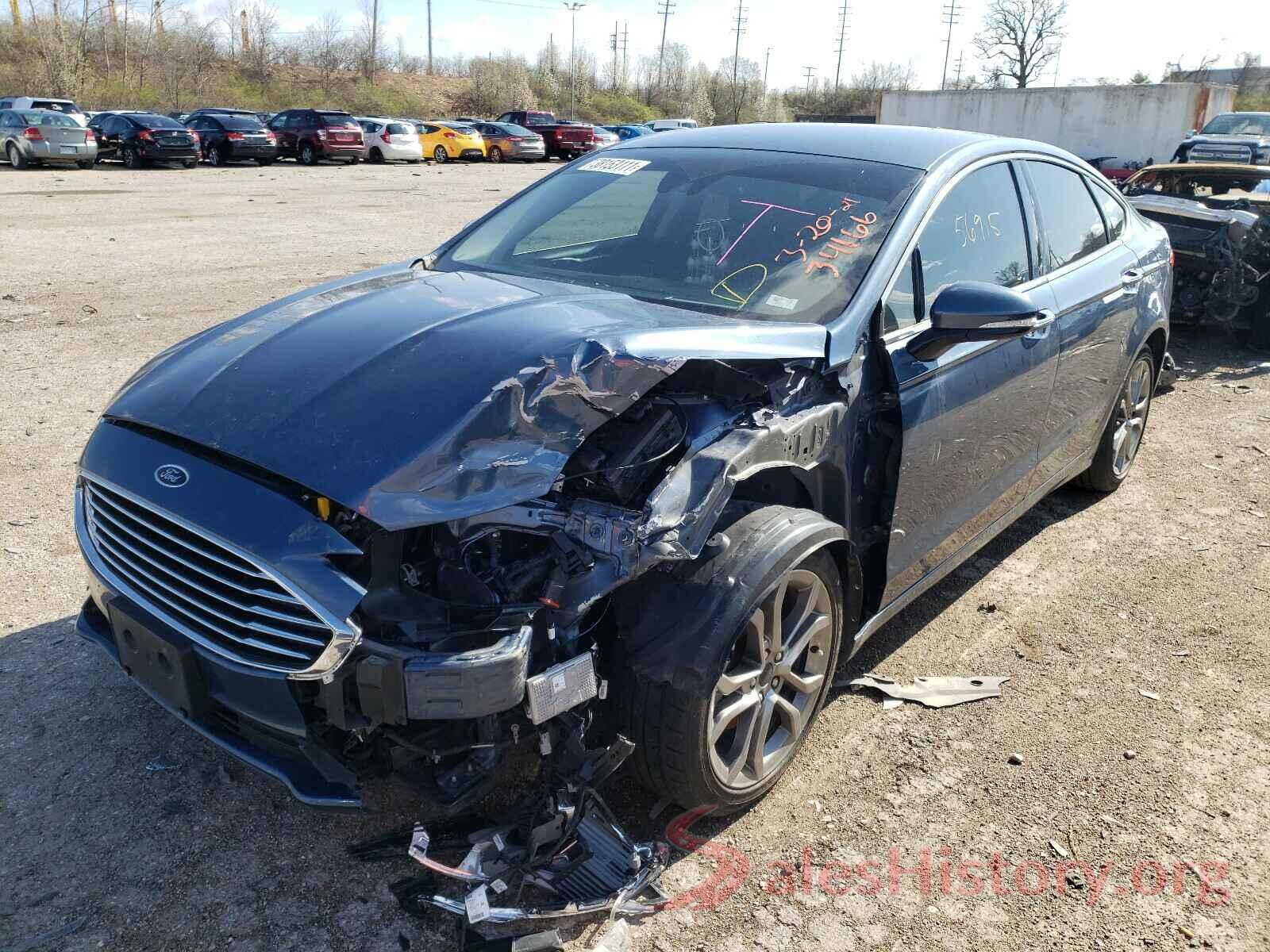 3FA6P0CD9KR151125 2019 FORD FUSION