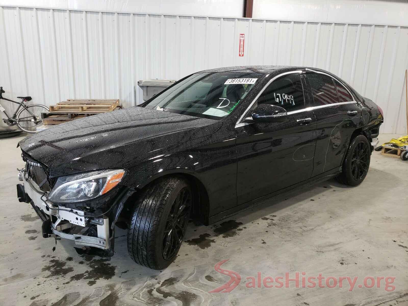 55SWF4KB5GU117372 2016 MERCEDES-BENZ C CLASS