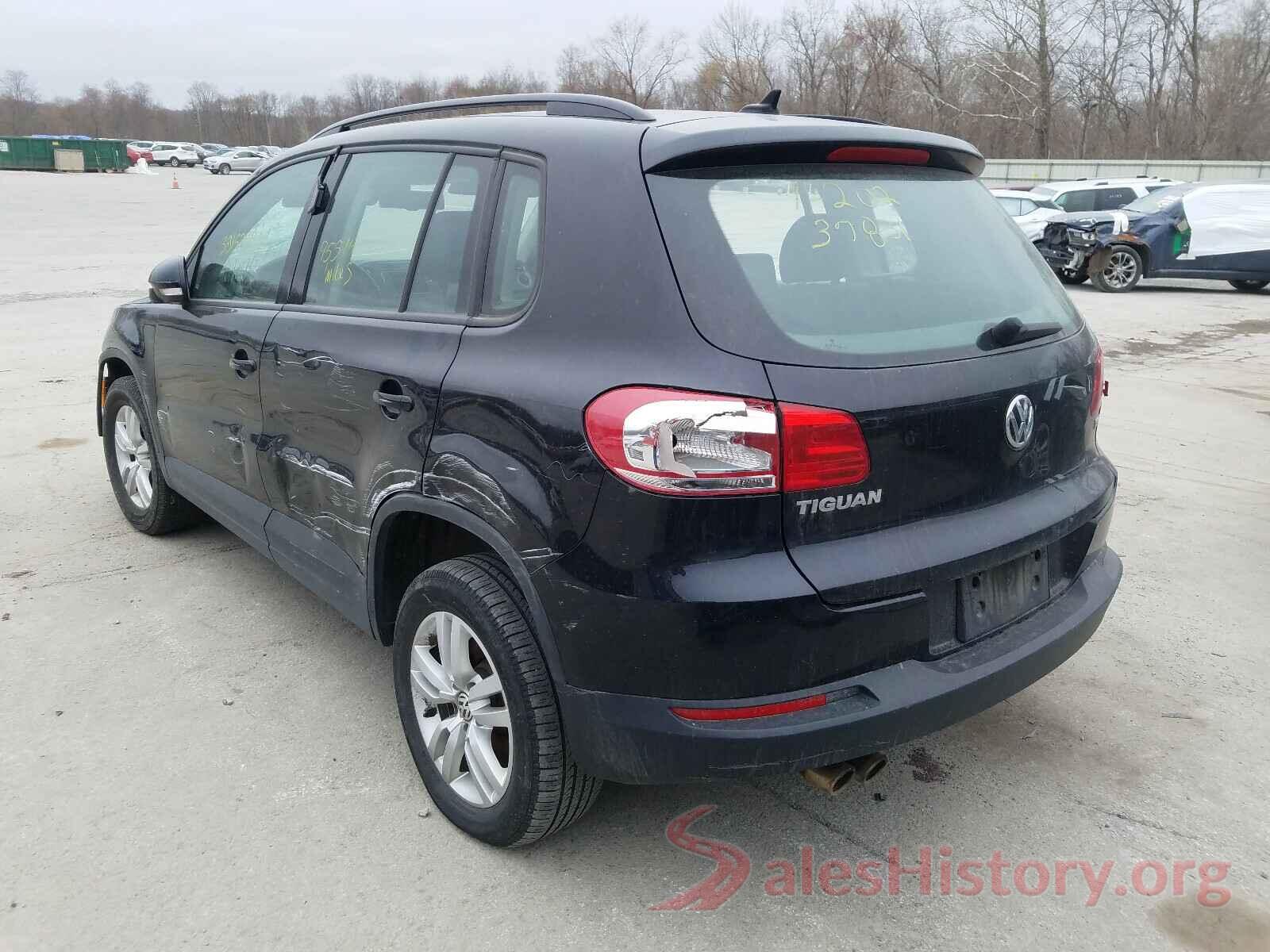 WVGAV7AX9HK037831 2017 VOLKSWAGEN TIGUAN