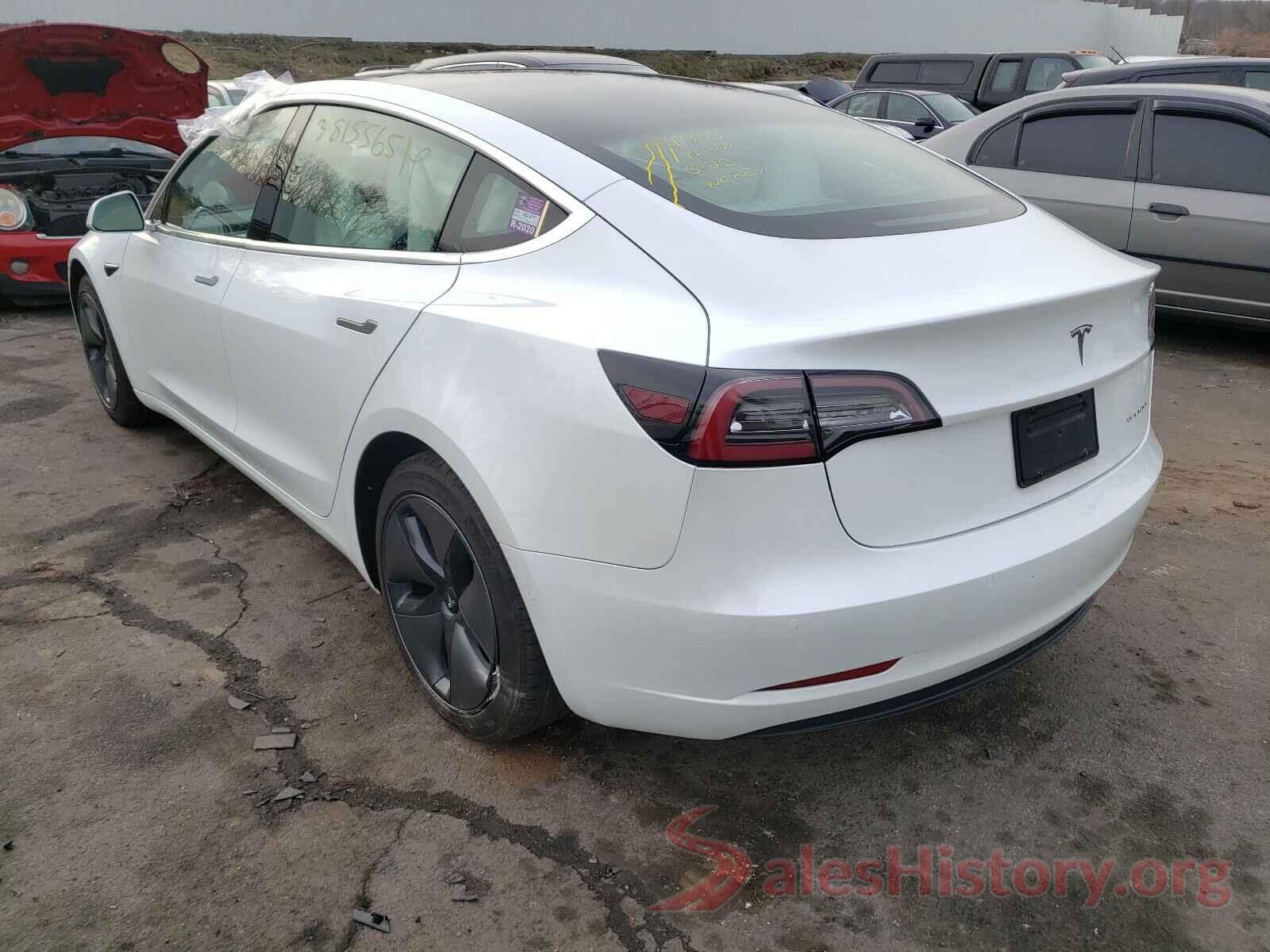 5YJ3E1EB0LF606998 2020 TESLA MODEL 3