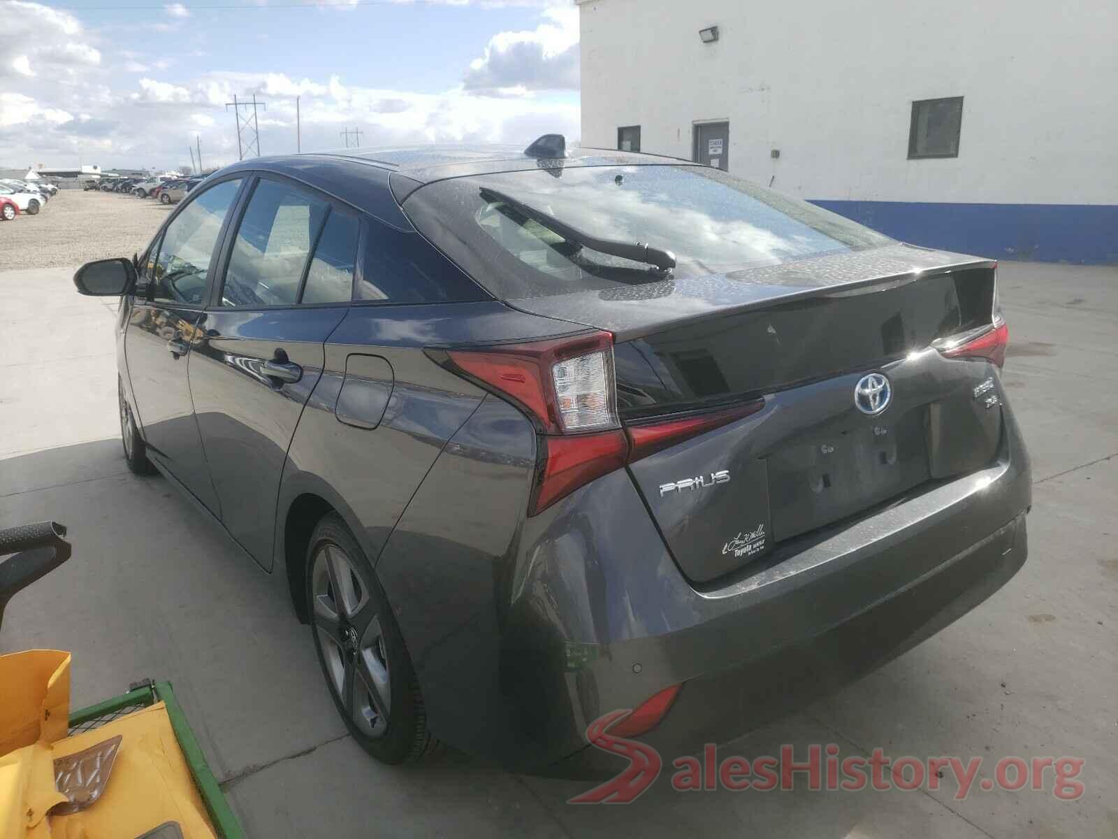 JTDKARFU0L3124017 2020 TOYOTA PRIUS