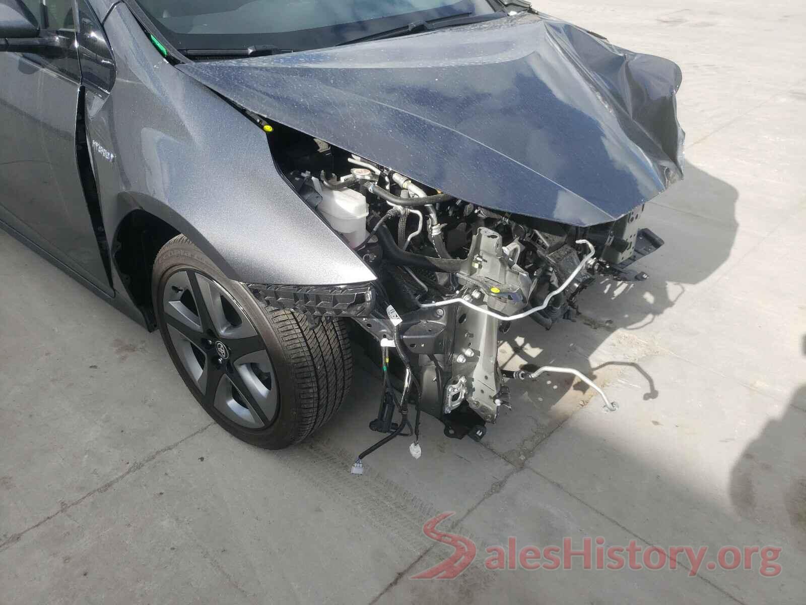 JTDKARFU0L3124017 2020 TOYOTA PRIUS