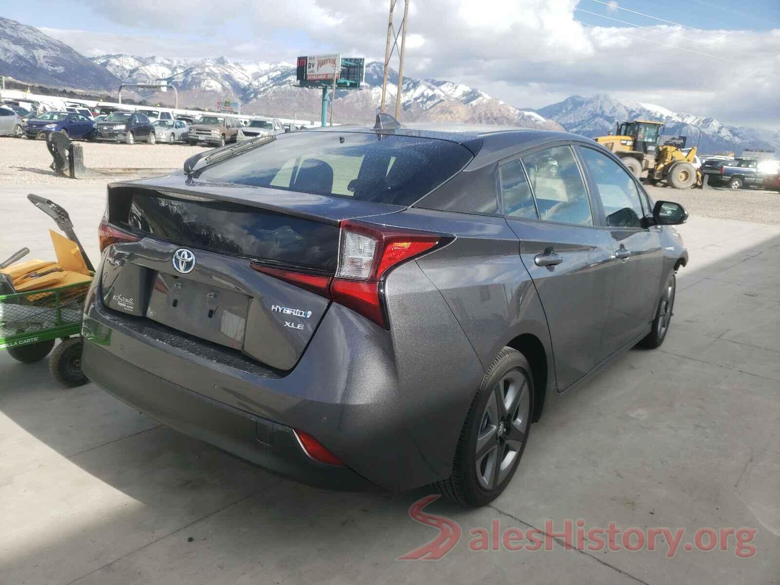 JTDKARFU0L3124017 2020 TOYOTA PRIUS