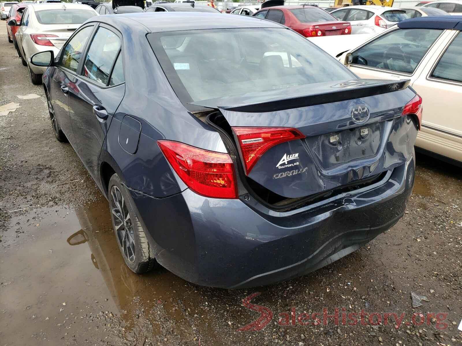 5YFBURHE7KP906009 2019 TOYOTA COROLLA