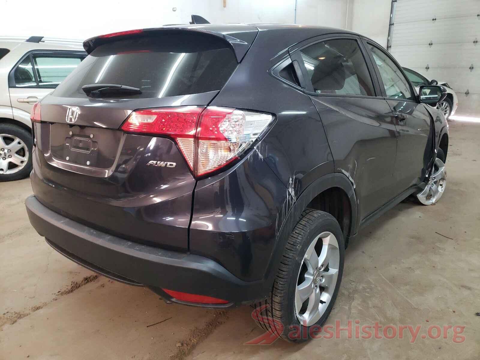 3CZRU6H54GM751490 2016 HONDA HR-V