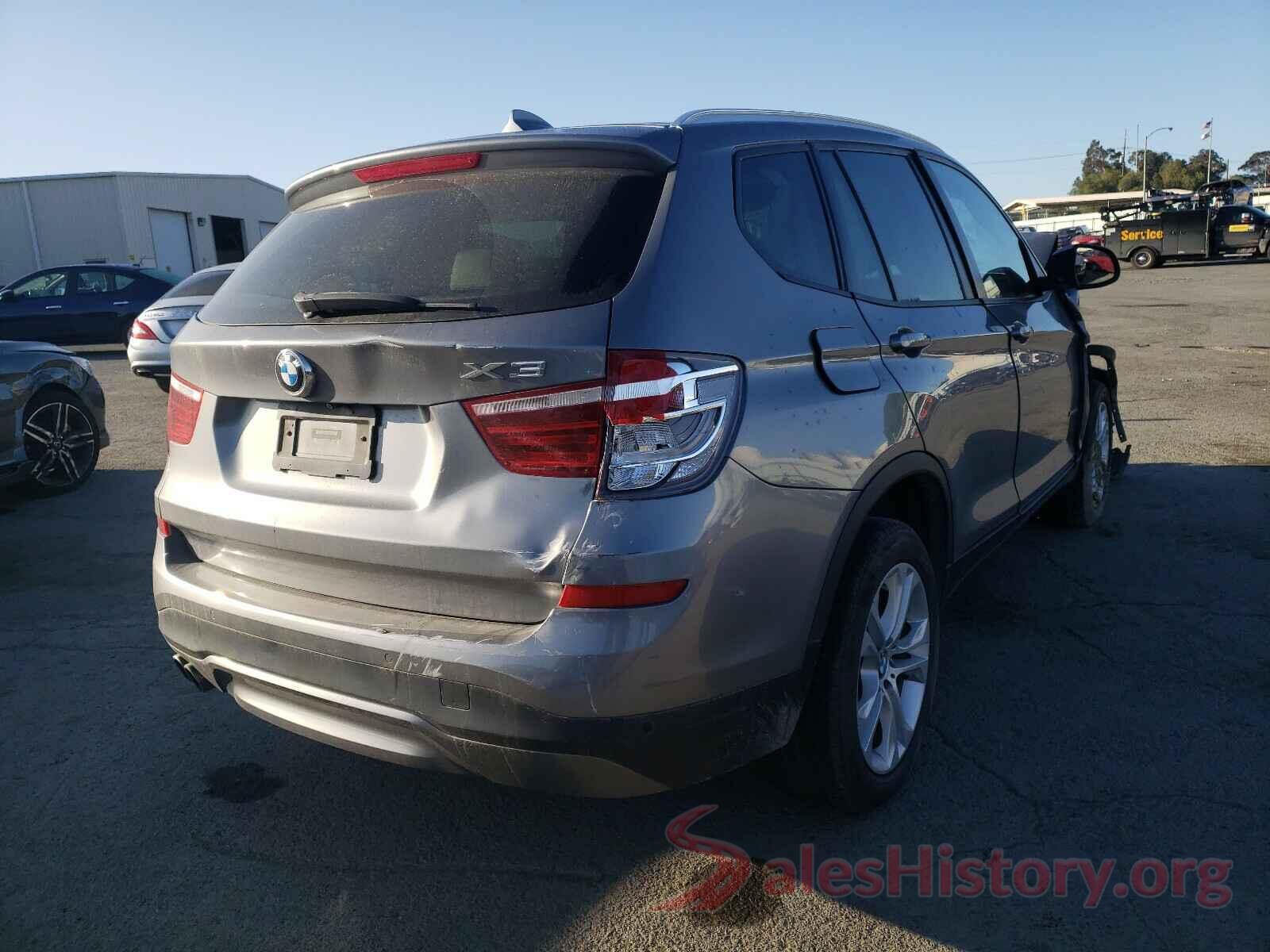 5UXWX7C56G0K36070 2016 BMW X3