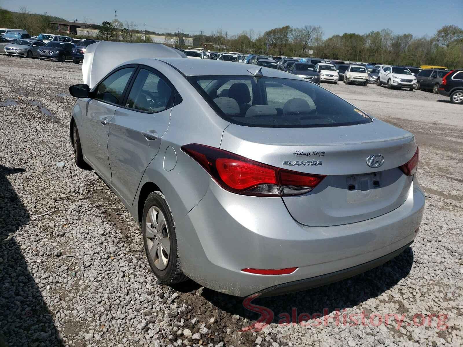 5NPDH4AE2GH753246 2016 HYUNDAI ELANTRA