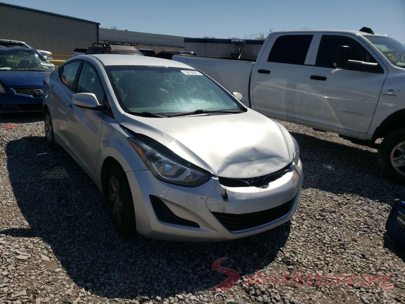 5NPDH4AE2GH753246 2016 HYUNDAI ELANTRA