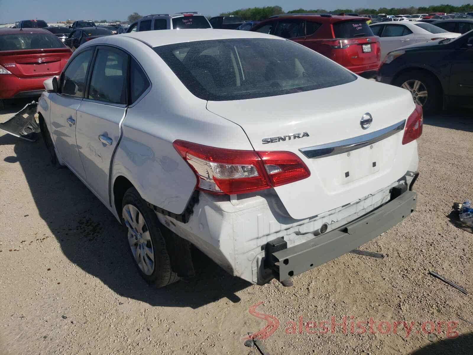 3N1AB7APXHY349514 2017 NISSAN SENTRA