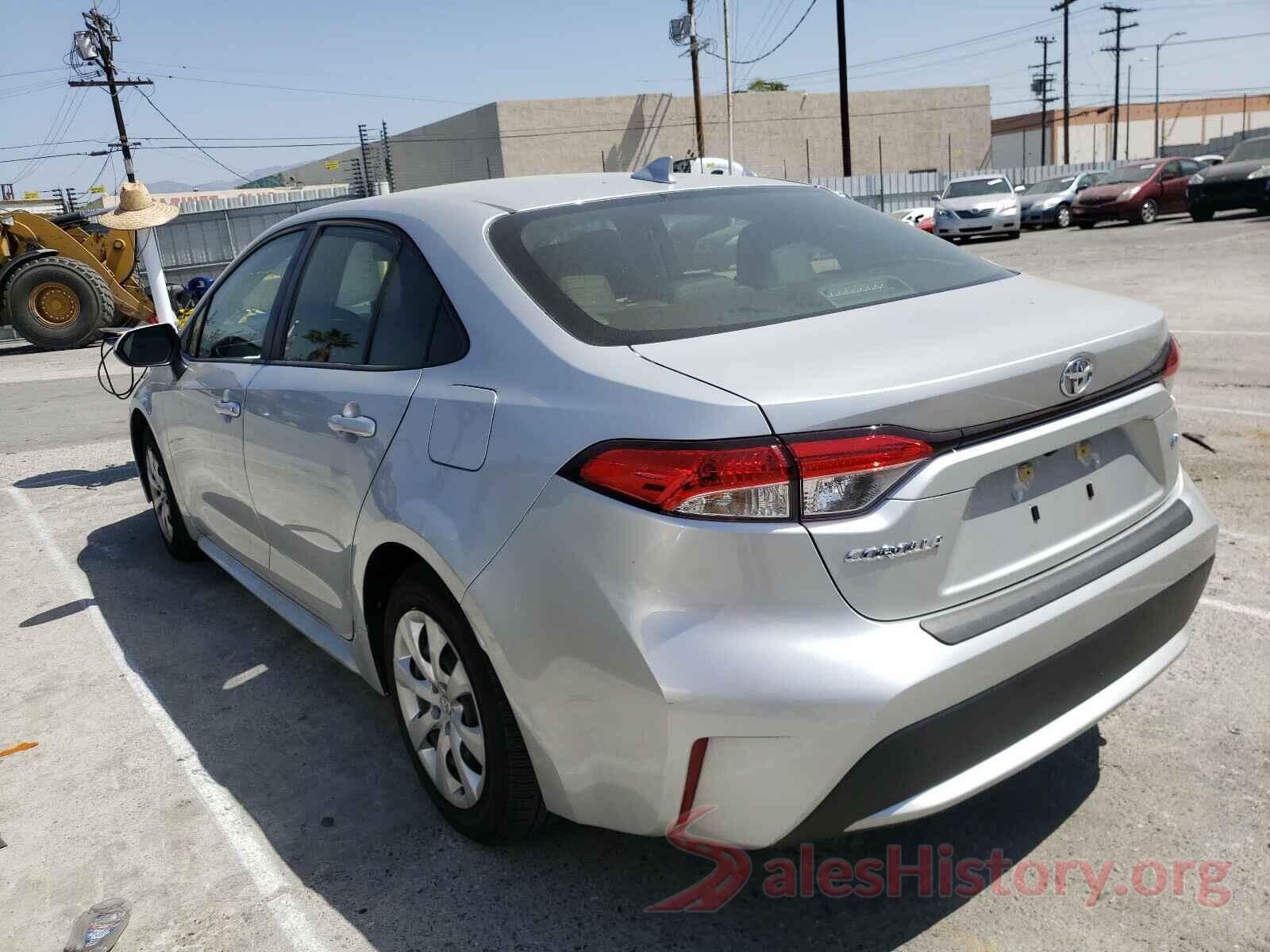 JTDEPRAE9LJ072958 2020 TOYOTA COROLLA