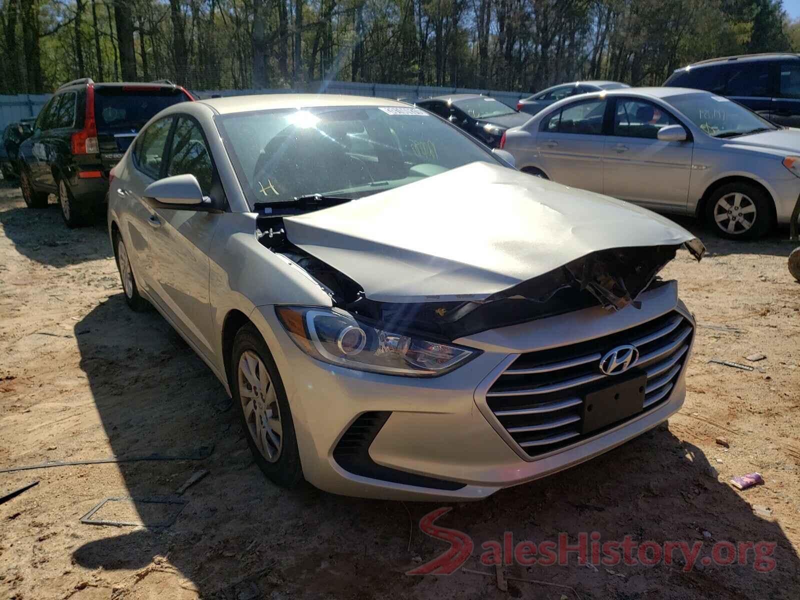 5NPD74LF8HH163773 2017 HYUNDAI ELANTRA