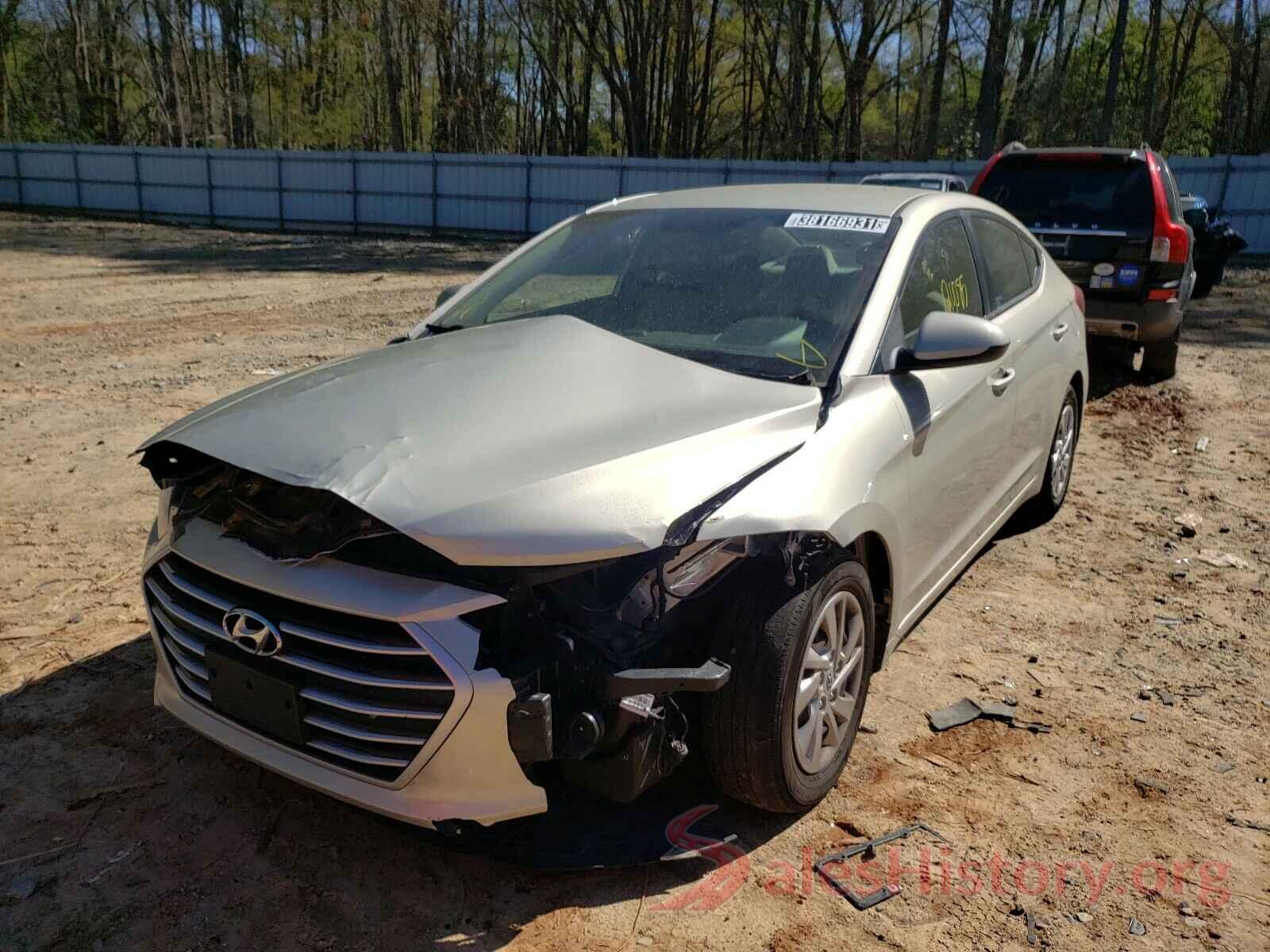 5NPD74LF8HH163773 2017 HYUNDAI ELANTRA